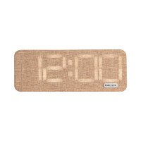 Digitálny budík Roanne LED Karlsson KA6155BR, hnedá